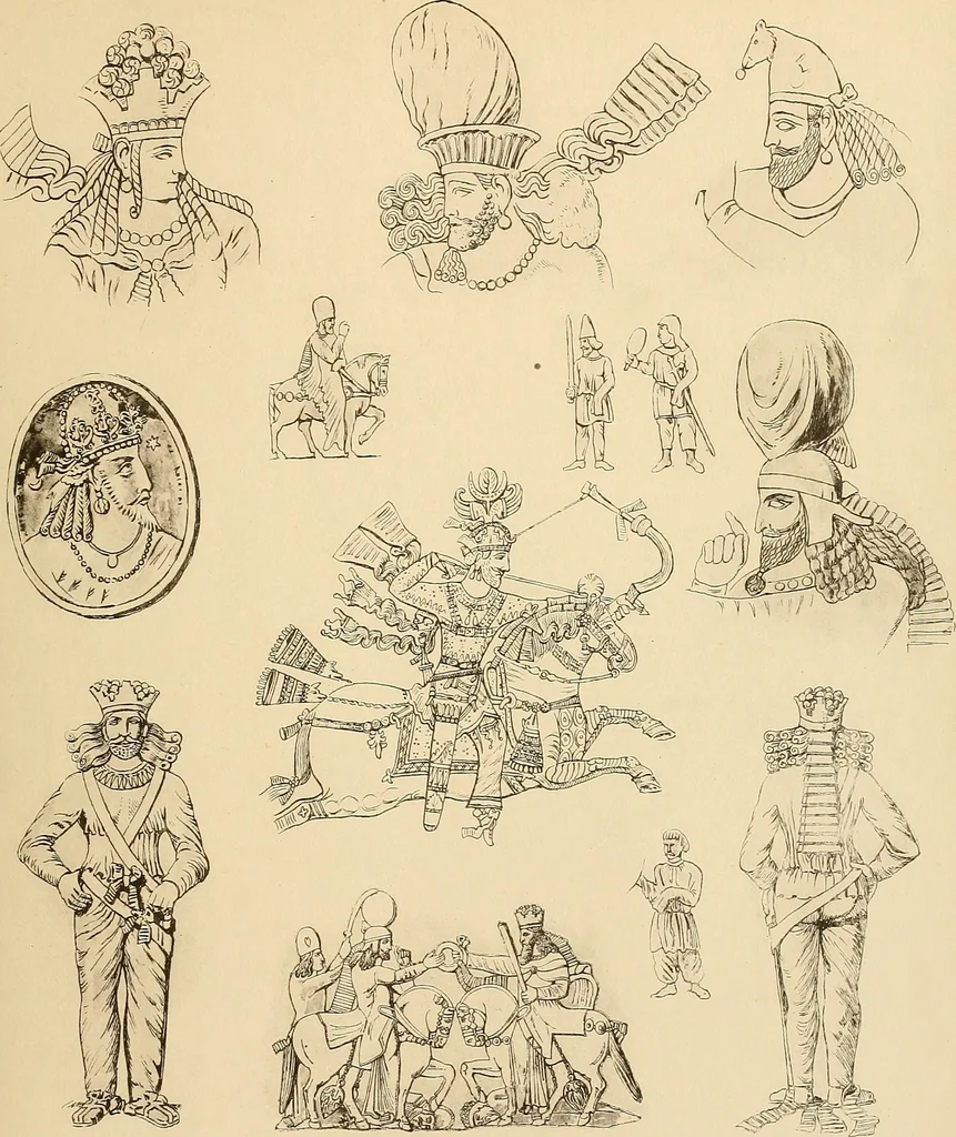 An illustration from Geschichte des Kostüms, 1905, leaf 223