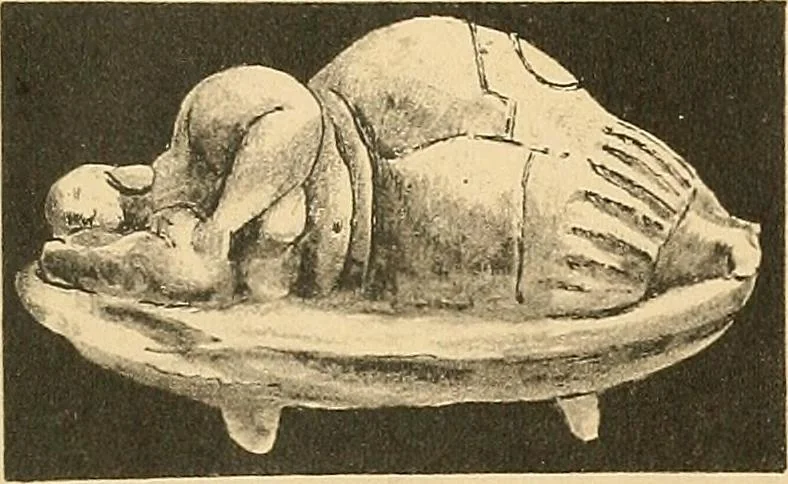 An illustration from Geschichte des Kostüms, 1905, leaf 23
