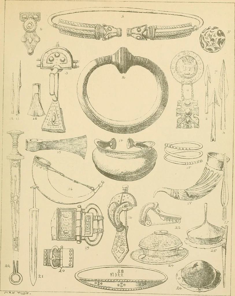 An illustration from Geschichte des Kostüms, 1905, leaf 253