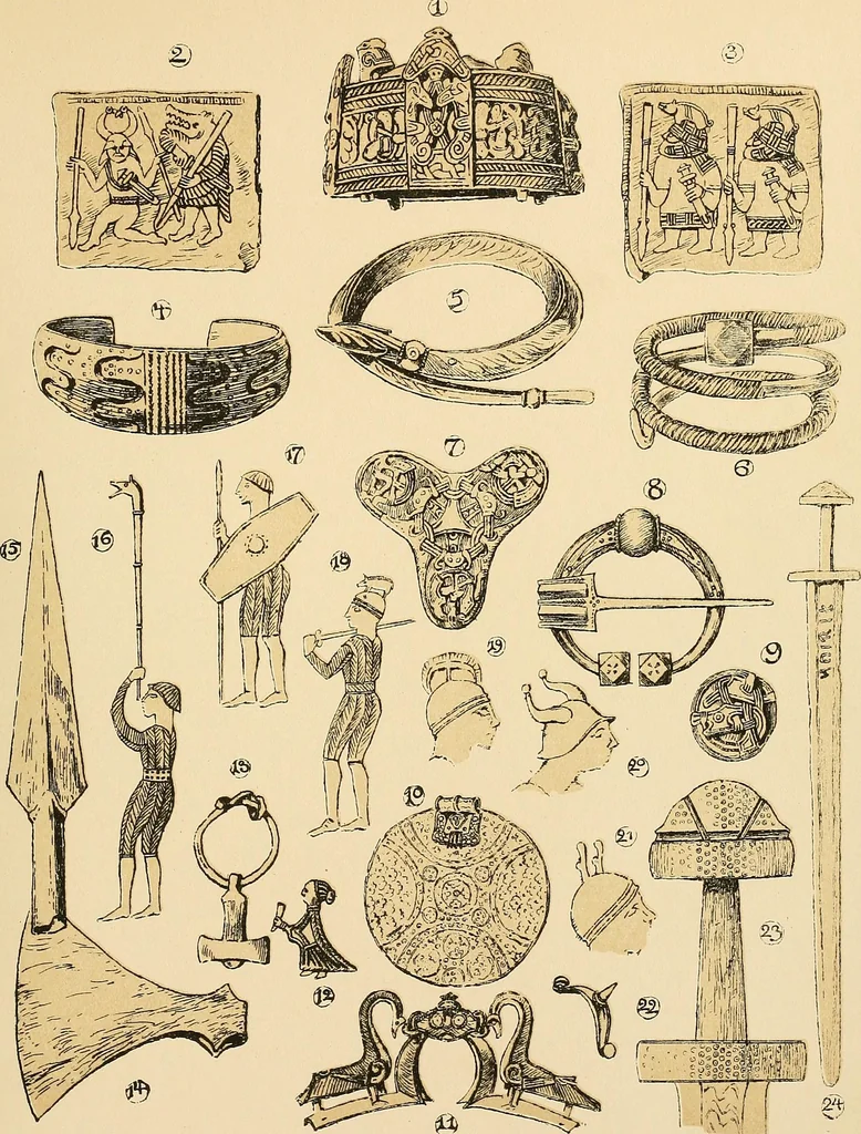 An illustration from Geschichte des Kostüms, 1905, leaf 257