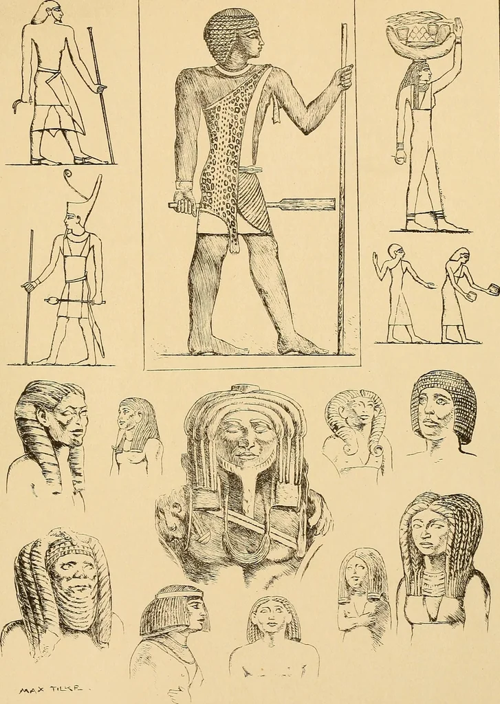 An illustration from Geschichte des Kostüms, 1905, leaf 27