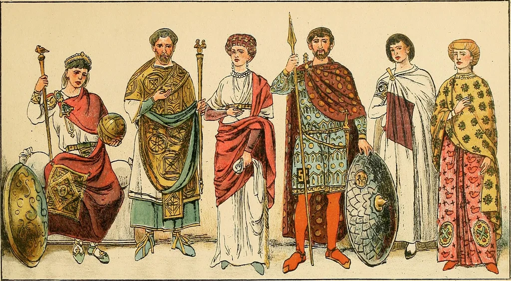 An illustration from Geschichte des Kostüms, 1905, leaf 271