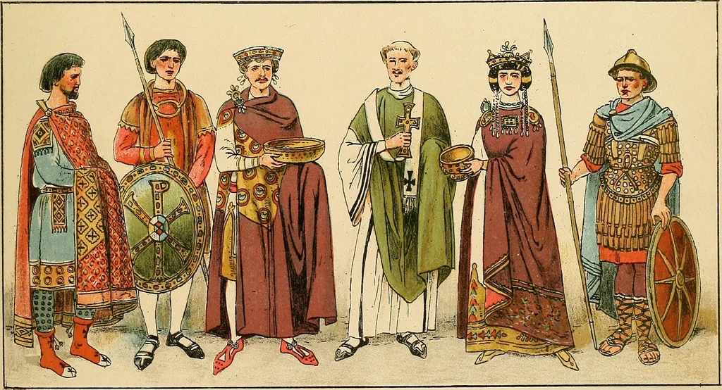 An illustration from Geschichte des Kostüms, 1905, leaf 271