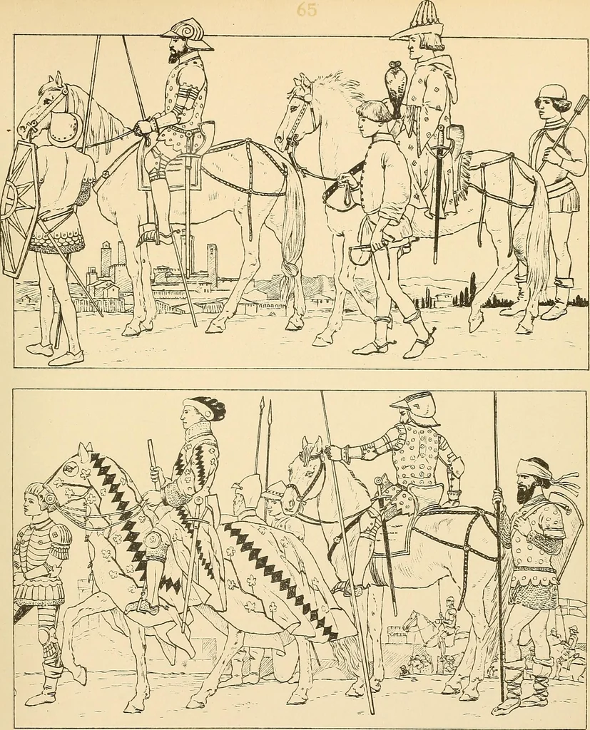 An illustration from Geschichte des Kostüms, 1905, leaf 301