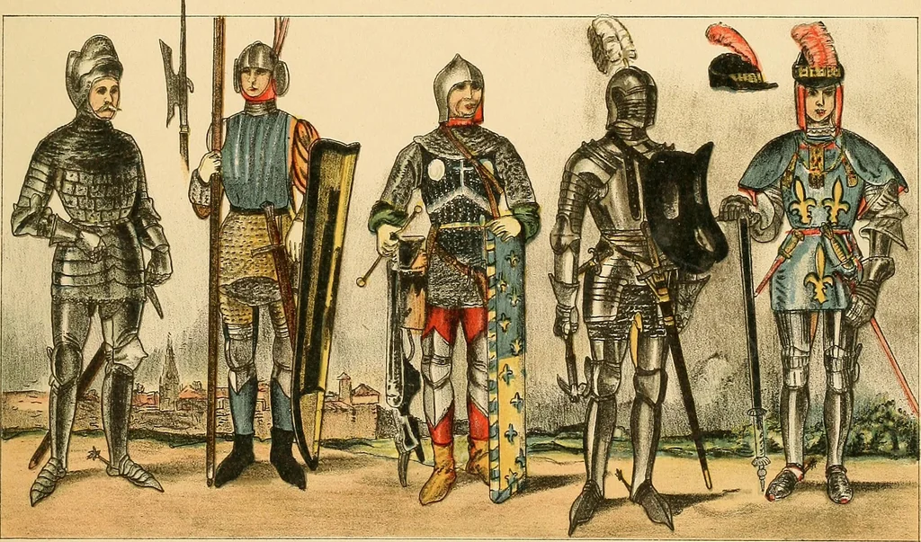 An illustration from Geschichte des Kostüms, 1905, leaf 309