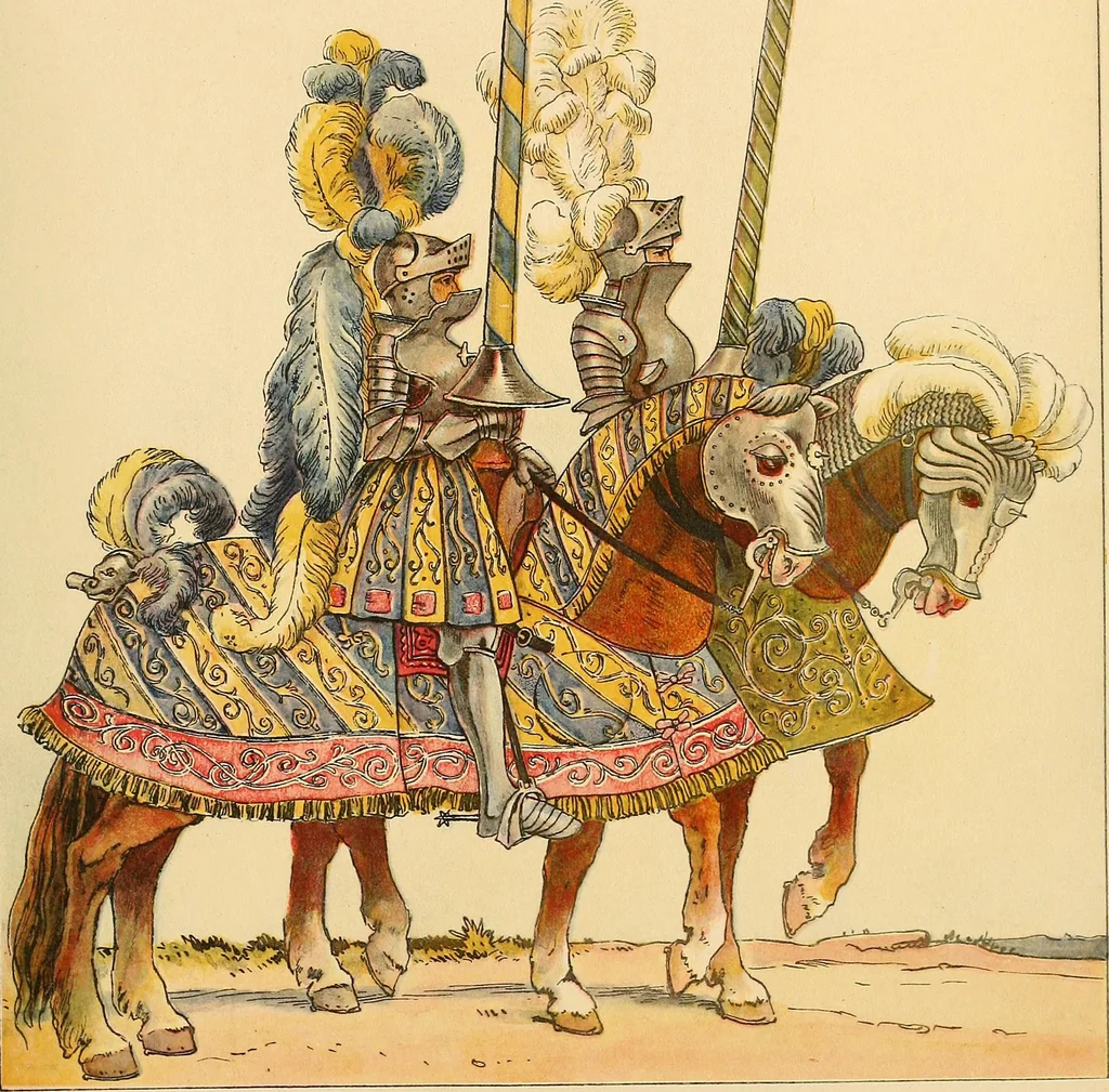 An illustration from Geschichte des Kostüms, 1905, leaf 329