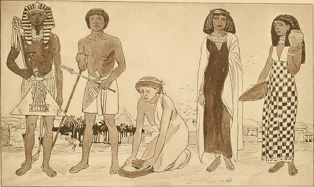 An illustration from Geschichte des Kostüms, 1905, leaf 33