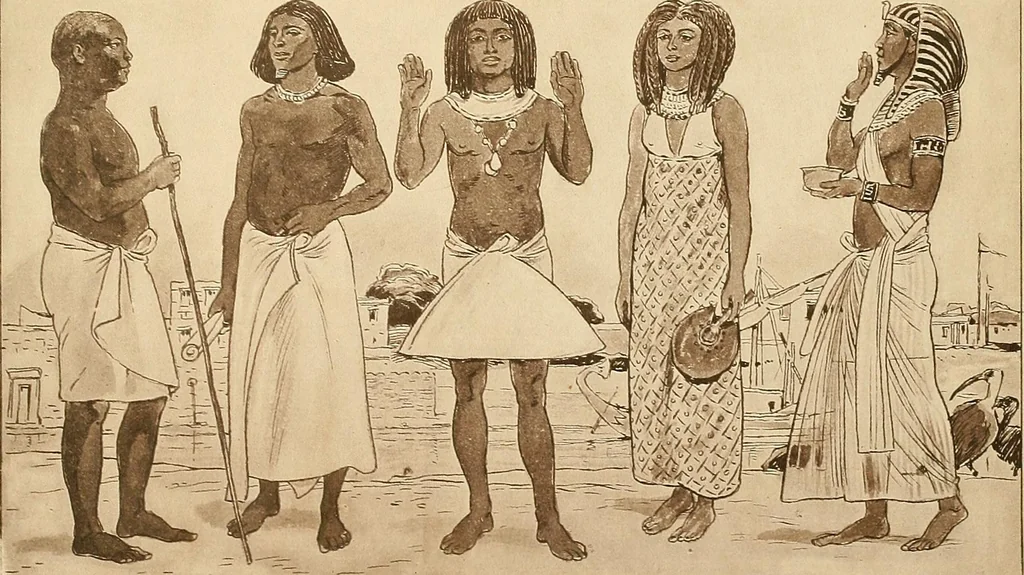 An illustration from Geschichte des Kostüms, 1905, leaf 33