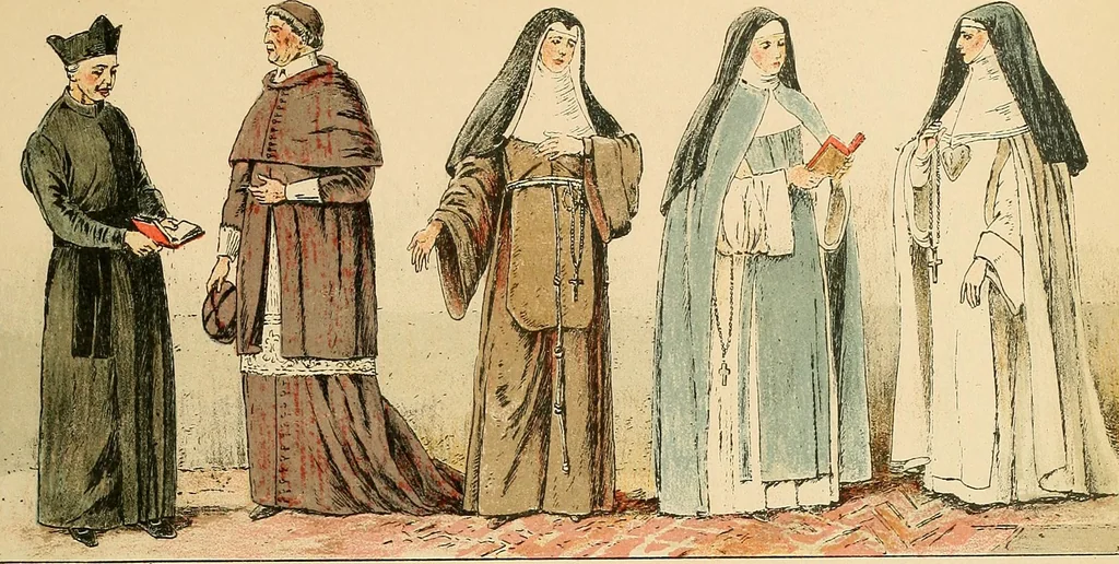 An illustration from Geschichte des Kostüms, 1905, leaf 343
