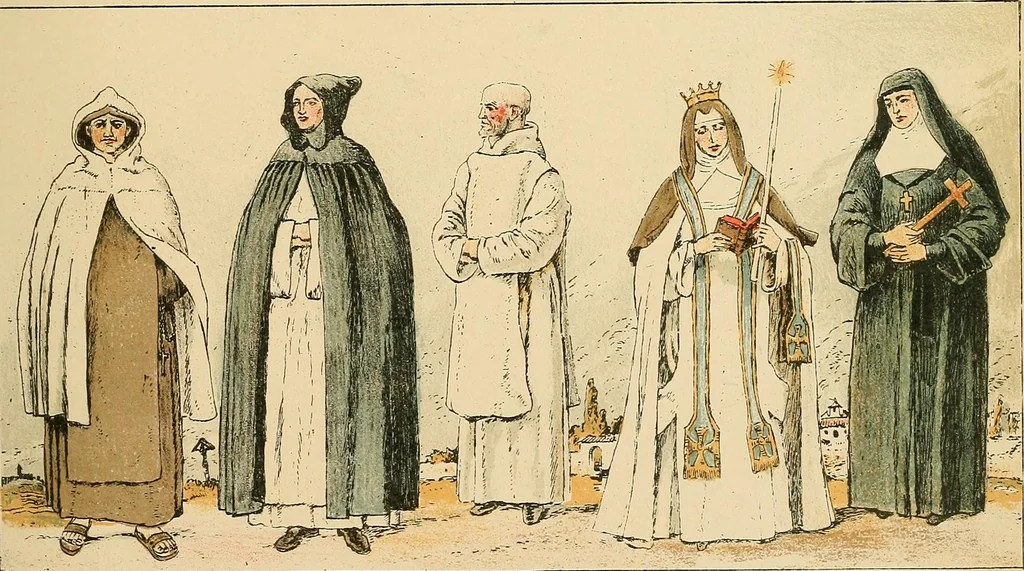 An illustration from Geschichte des Kostüms, 1905, leaf 343