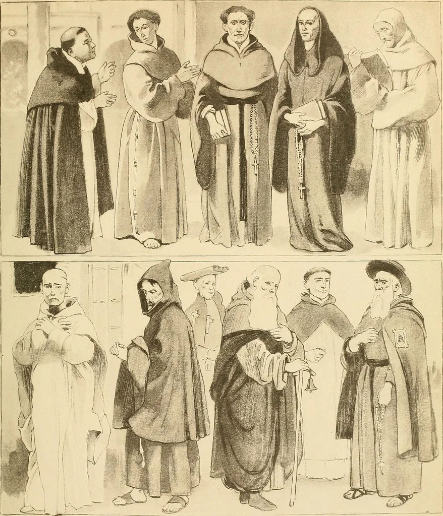 An illustration from Geschichte des Kostüms, 1905, leaf 347