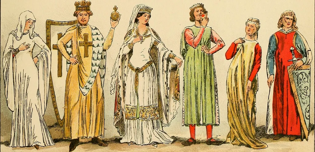 An illustration from Geschichte des Kostüms, 1905, leaf 353