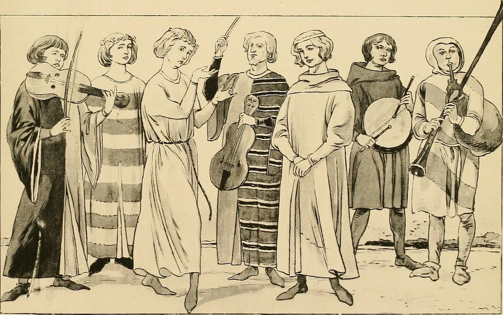 An illustration from Geschichte des Kostüms, 1905, leaf 357