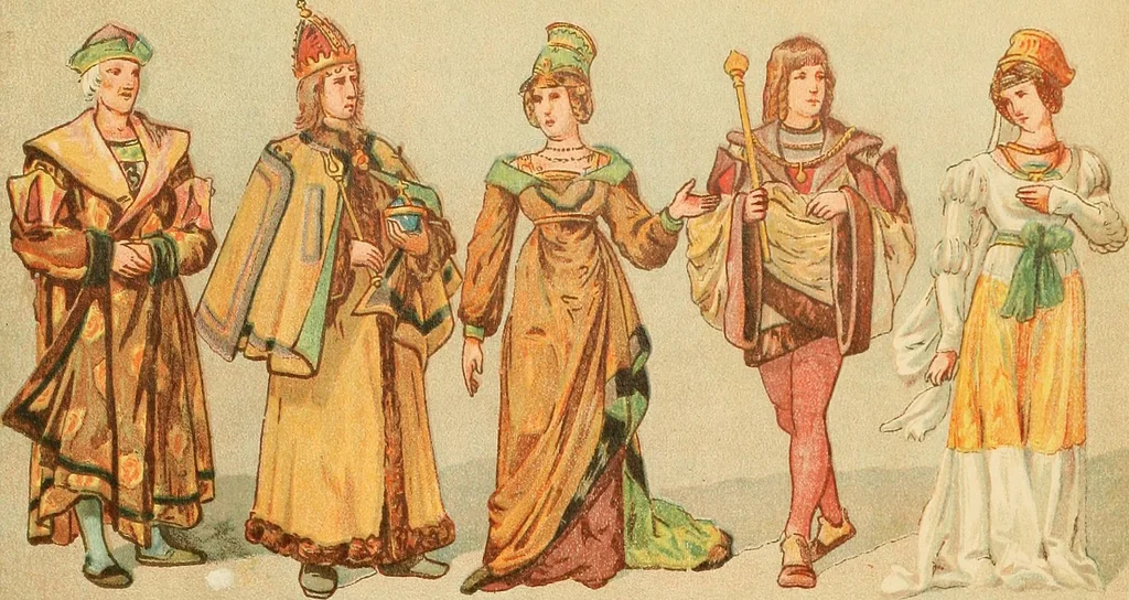 An illustration from Geschichte des Kostüms, 1905, leaf 367