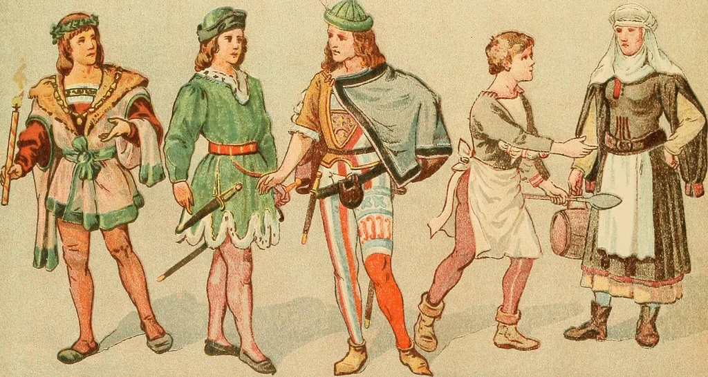 An illustration from Geschichte des Kostüms, 1905, leaf 367