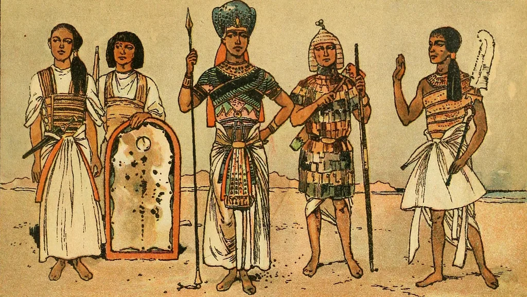 An illustration from Geschichte des Kostüms, 1905, leaf 41