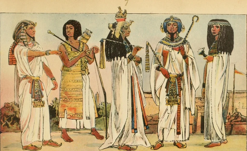 An illustration from Geschichte des Kostüms, 1905, leaf 51