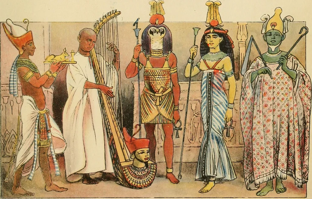 An illustration from Geschichte des Kostüms, 1905, leaf 51
