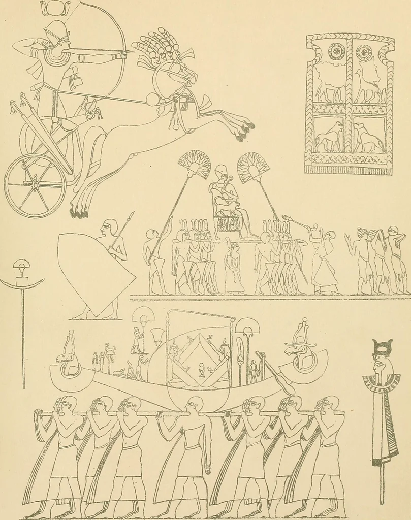 An illustration from Geschichte des Kostüms, 1905, leaf 55