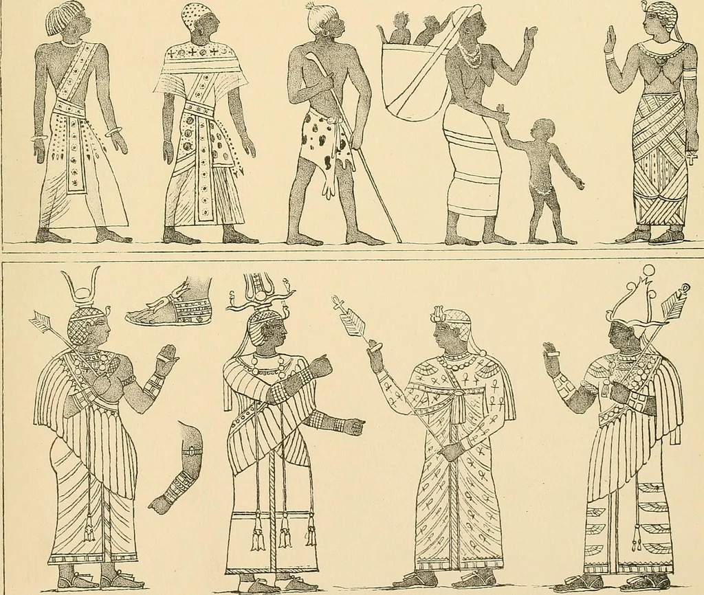 An illustration from Geschichte des Kostüms, 1905, leaf 59