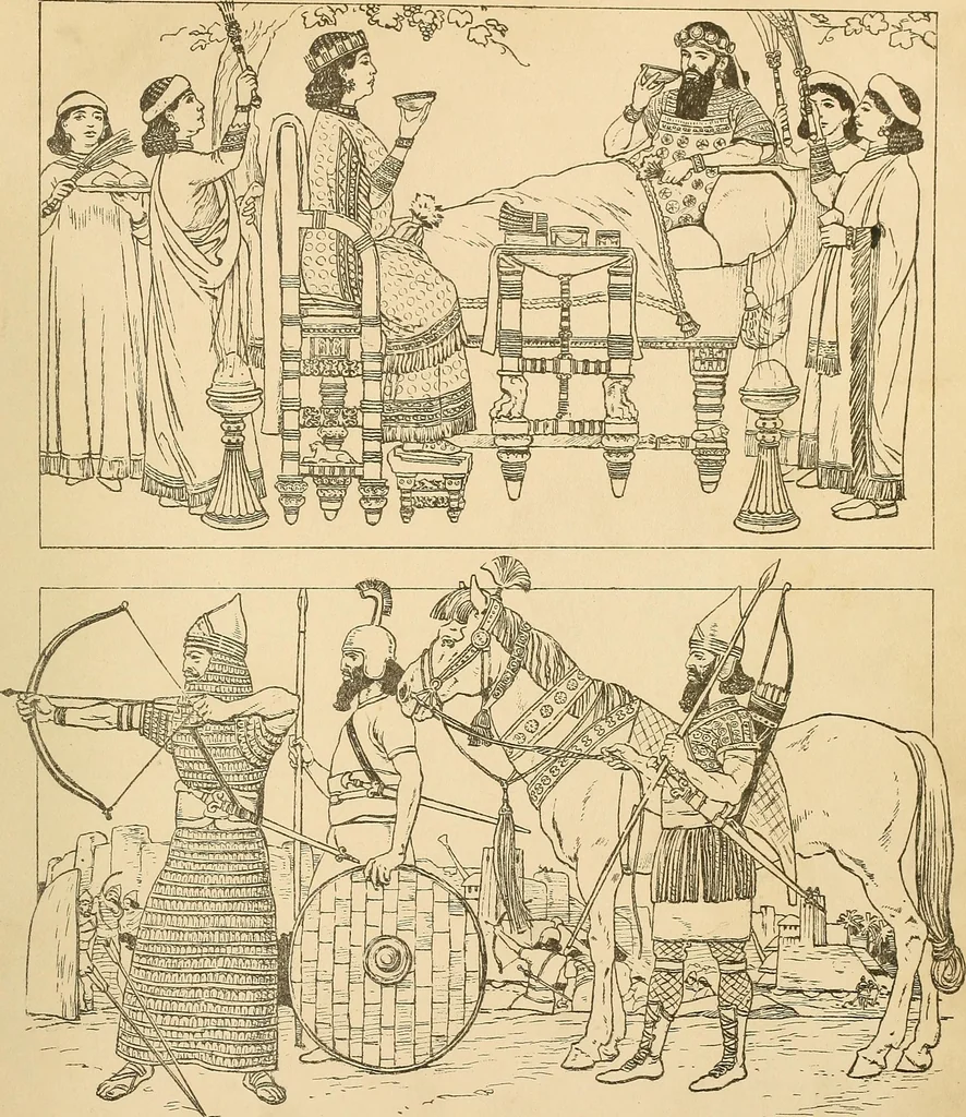 An illustration from Geschichte des Kostüms, 1905, leaf 75
