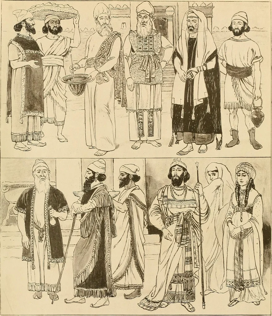 An illustration from Geschichte des Kostüms, 1905, leaf 83