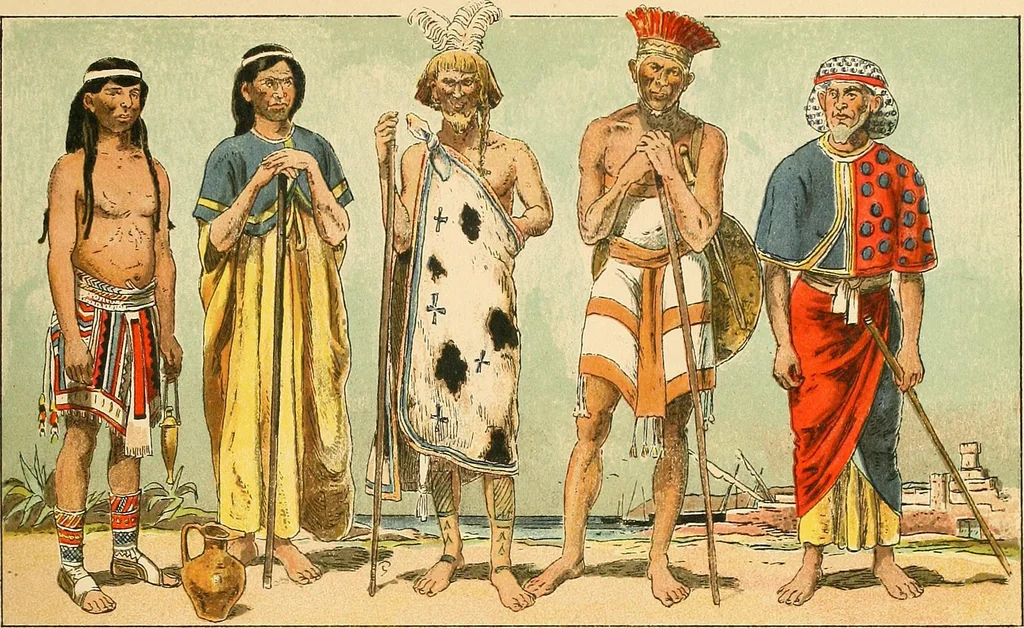 An illustration from Geschichte des Kostüms, 1905, leaf 87