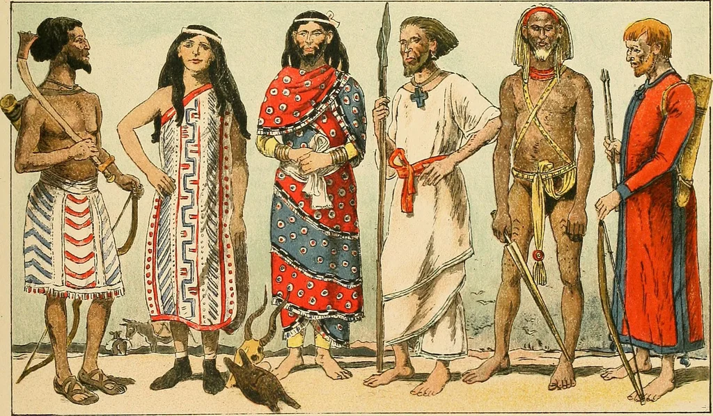 An illustration from Geschichte des Kostüms, 1905, leaf 87