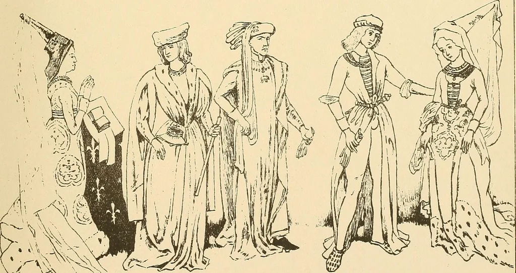 An illustration from Geschichte des Kostüms, 1905, leaf 104