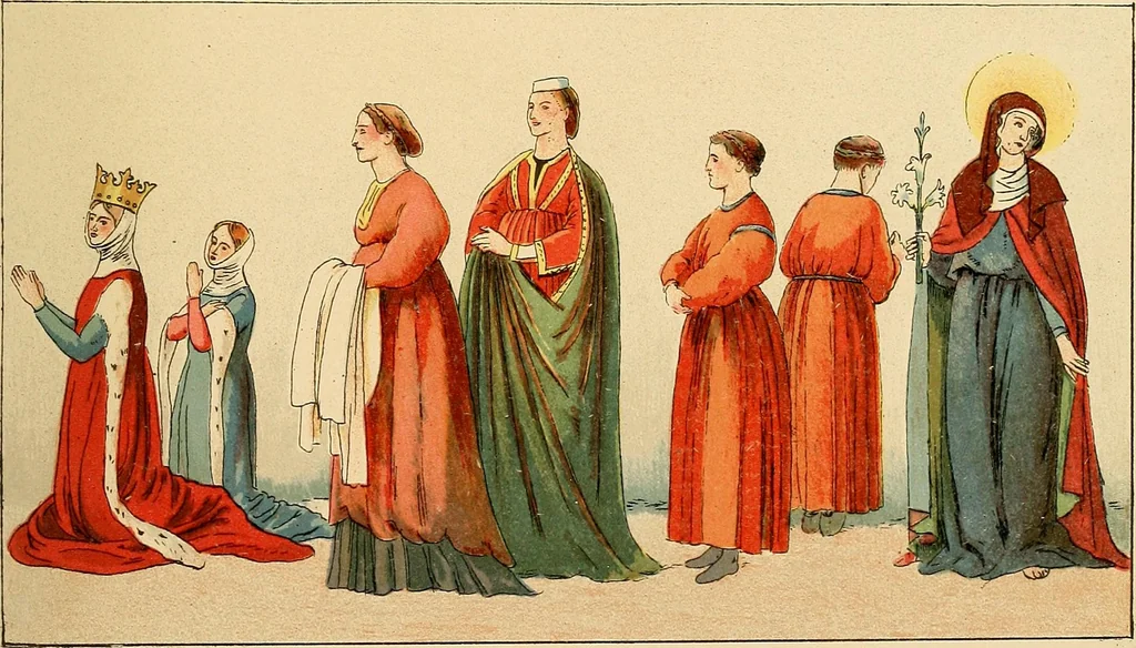 An illustration from Geschichte des Kostüms, 1905, leaf 116