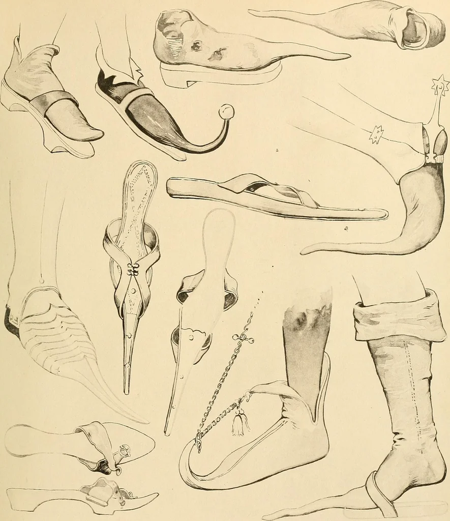 An illustration from Geschichte des Kostüms, 1905, leaf 156