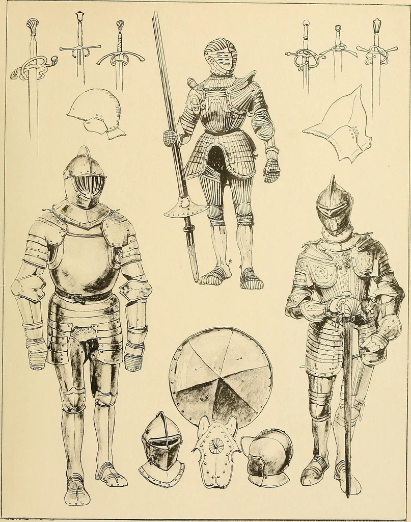 An illustration from Geschichte des Kostüms, 1905, leaf 202