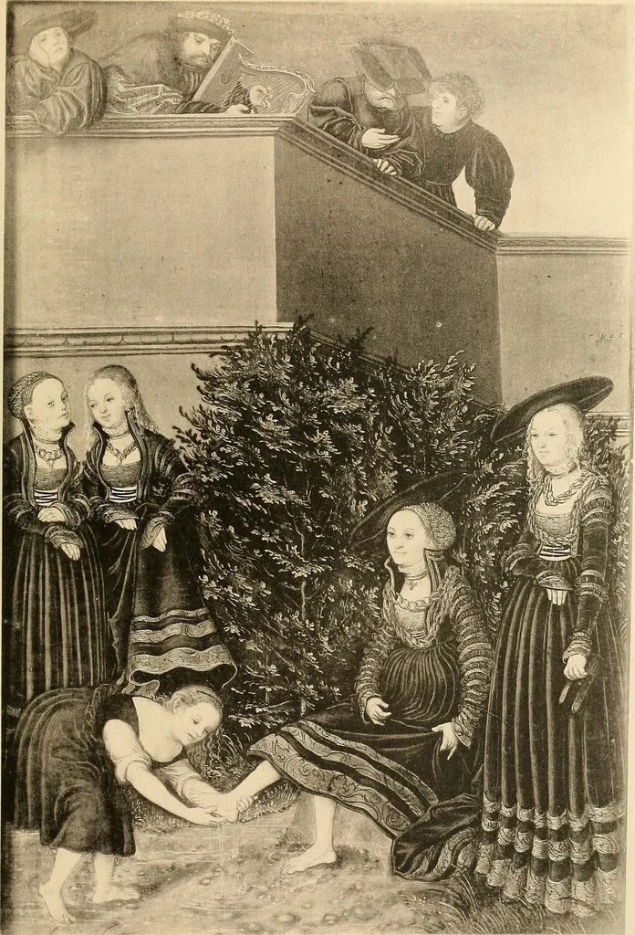 An illustration from Geschichte des Kostüms, 1905, leaf 218