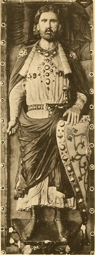 An illustration from Geschichte des Kostüms, 1905, leaf 22