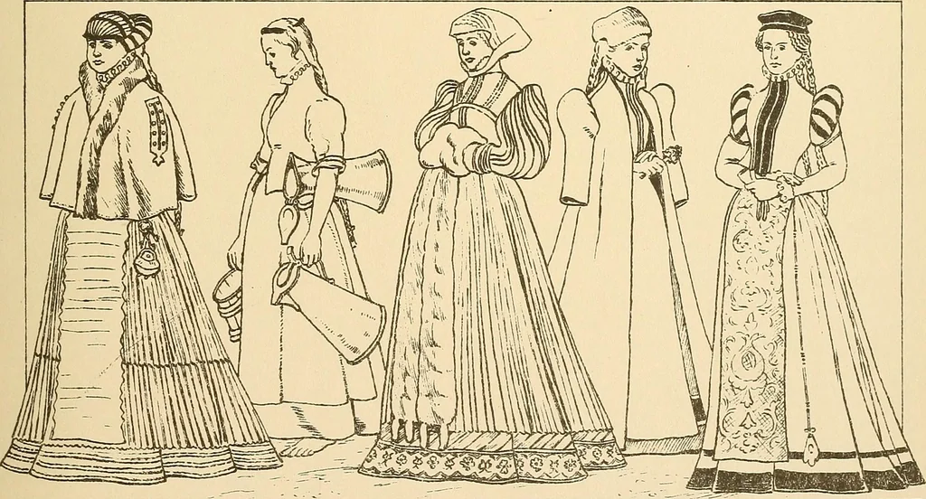 An illustration from Geschichte des Kostüms, 1905, leaf 226