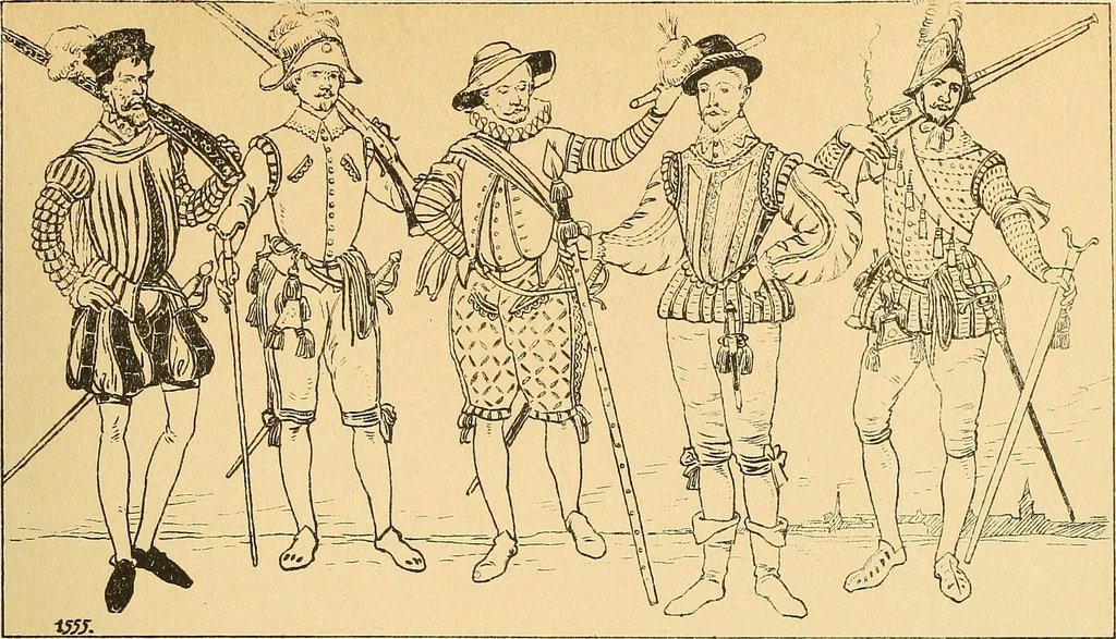 An illustration from Geschichte des Kostüms, 1905, leaf 242