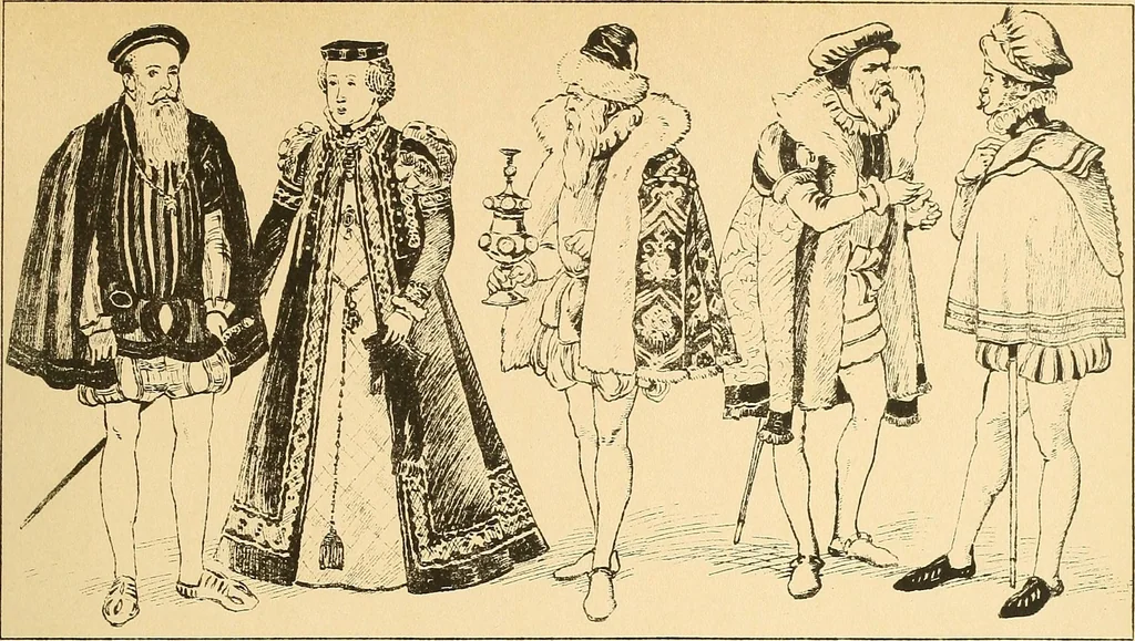 An illustration from Geschichte des Kostüms, 1905, leaf 246