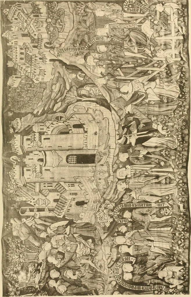 An illustration from Geschichte des Kostüms, 1905, leaf 30