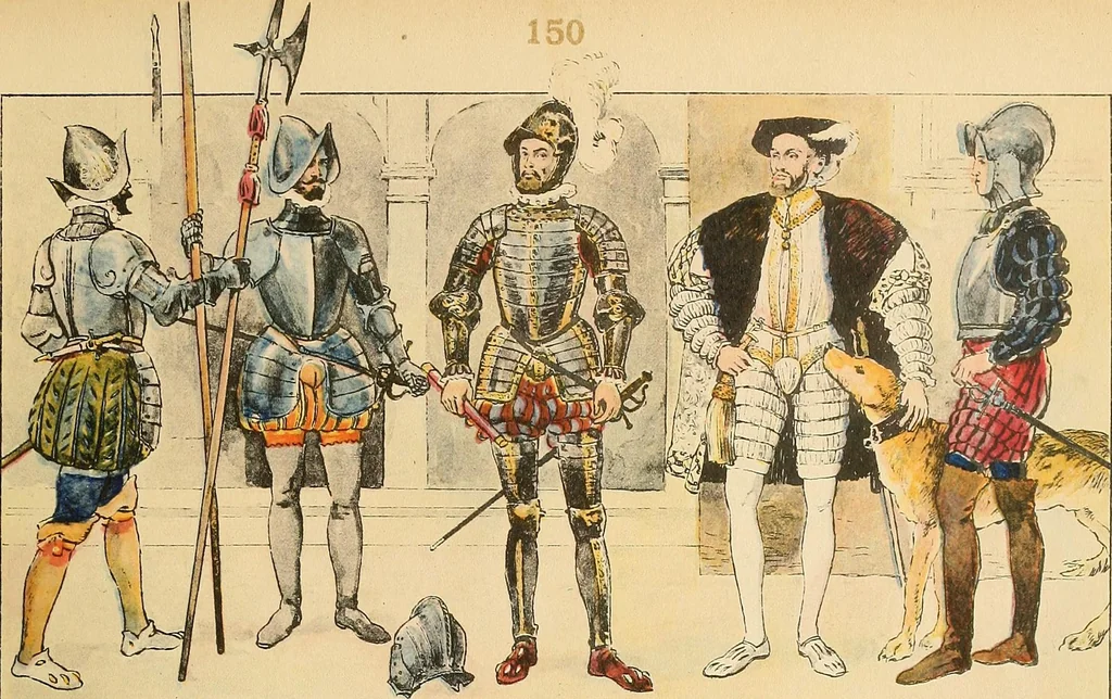 An illustration from Geschichte des Kostüms, 1905, leaf 300