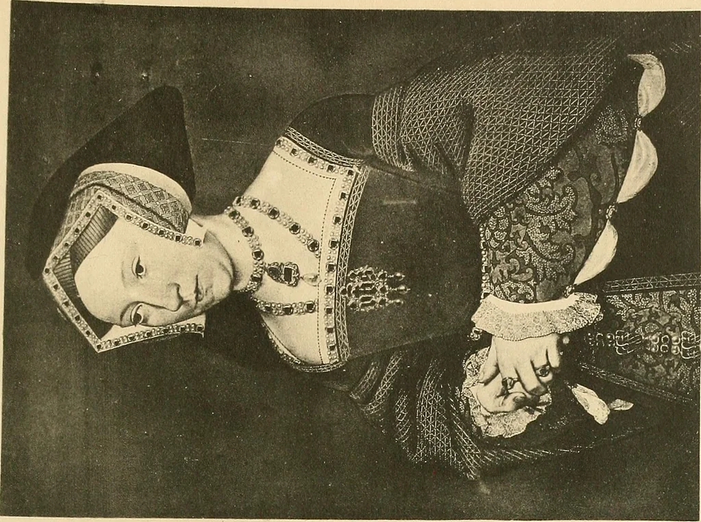 An illustration from Geschichte des Kostüms, 1905, leaf 332