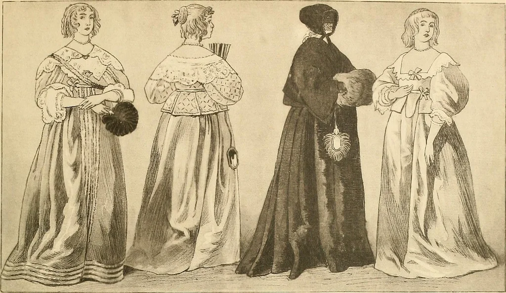An illustration from Geschichte des Kostüms, 1905, leaf 101