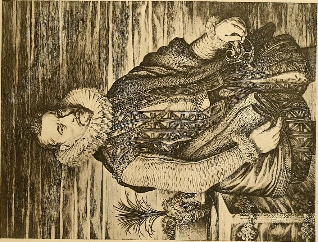 An illustration from Geschichte des Kostüms, 1905, leaf 105