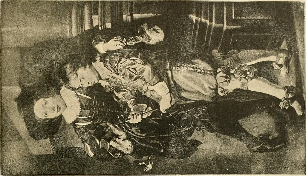 An illustration from Geschichte des Kostüms, 1905, leaf 113