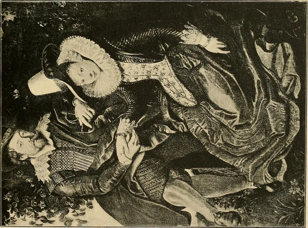 An illustration from Geschichte des Kostüms, 1905, leaf 113