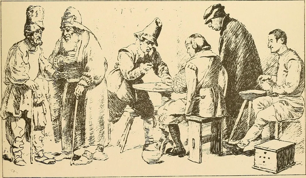 An illustration from Geschichte des Kostüms, 1905, leaf 117