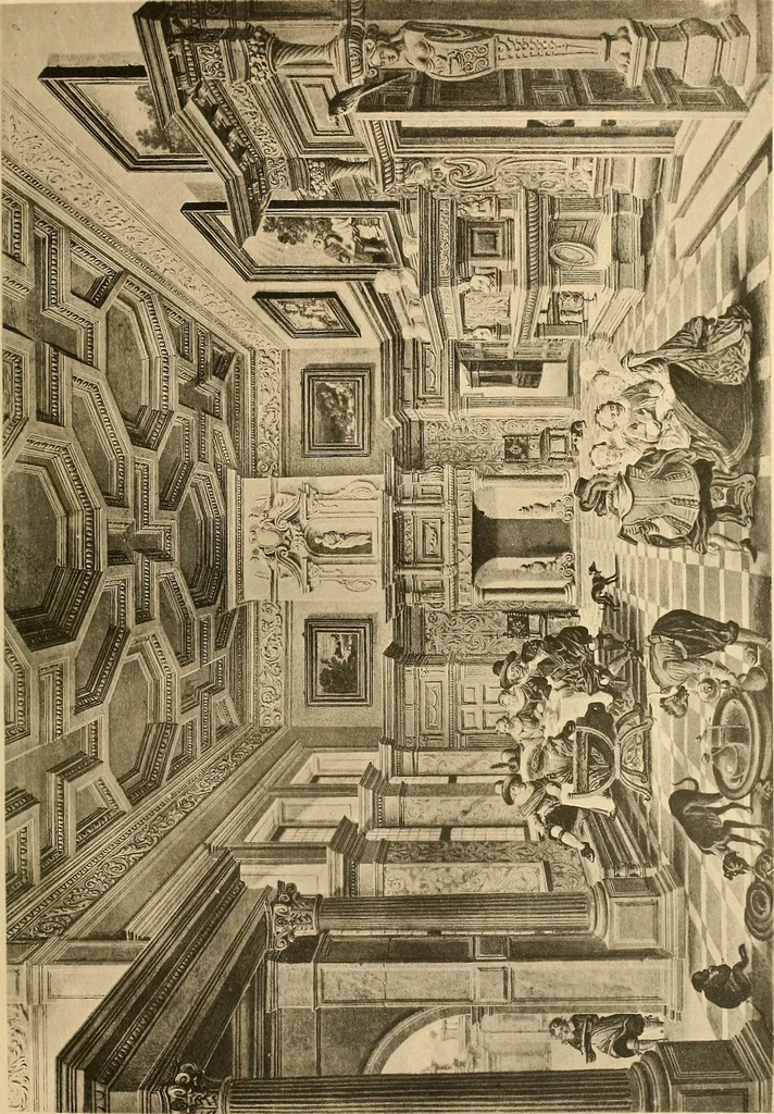 An illustration from Geschichte des Kostüms, 1905, leaf 129