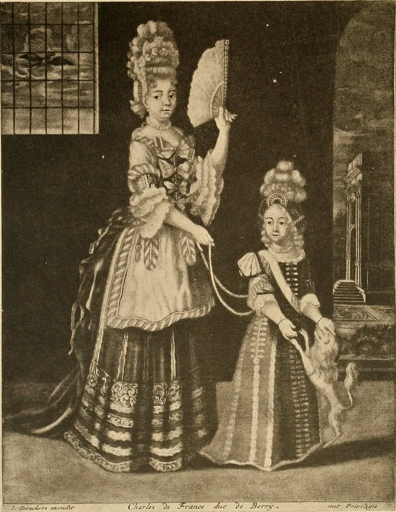 An illustration from Geschichte des Kostüms, 1905, leaf 133