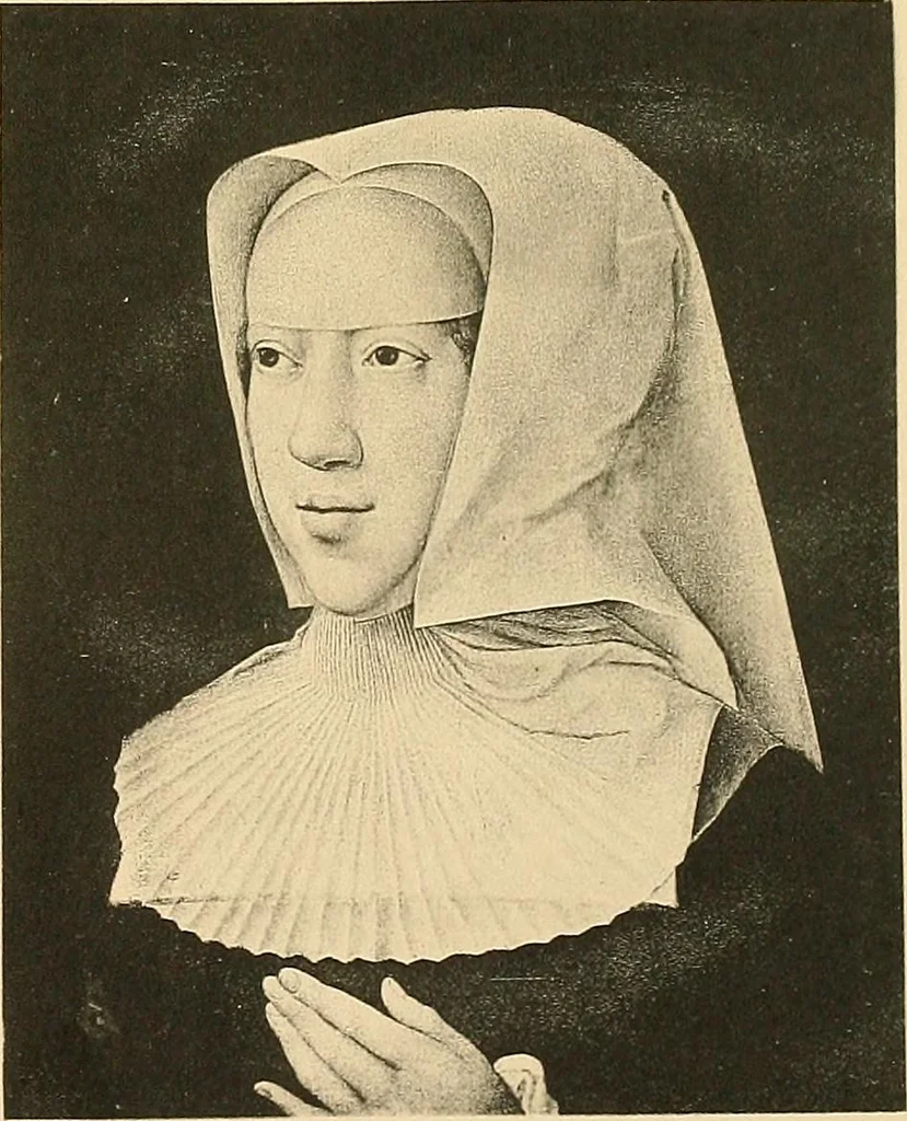An illustration from Geschichte des Kostüms, 1905, leaf 15