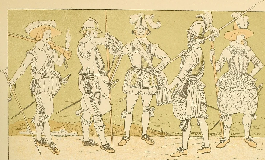 An illustration from Geschichte des Kostüms, 1905, leaf 155