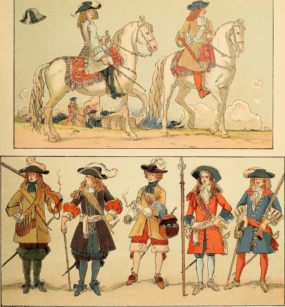 An illustration from Geschichte des Kostüms, 1905, leaf 167